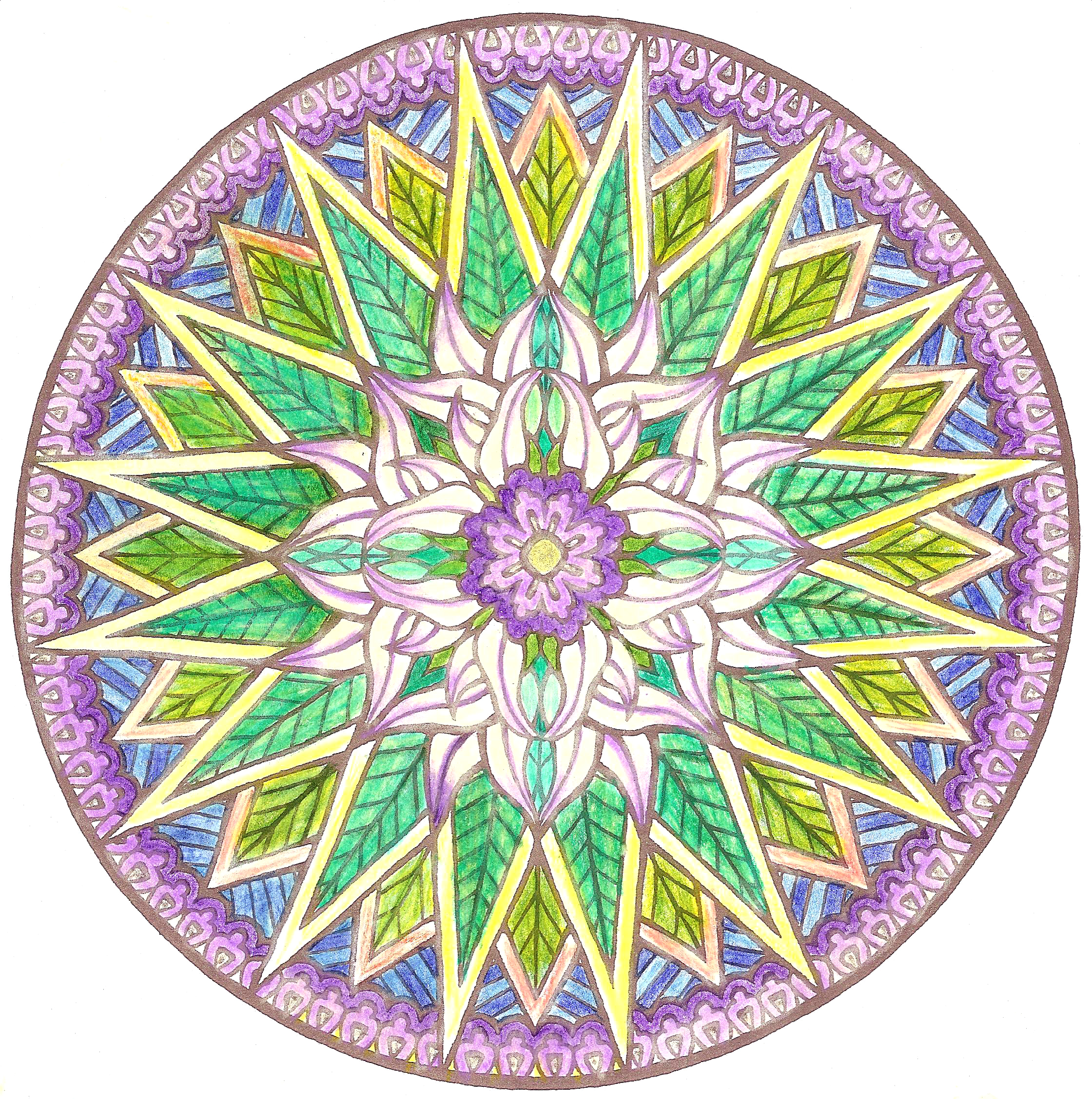mandala coloring pages meditation - photo #17